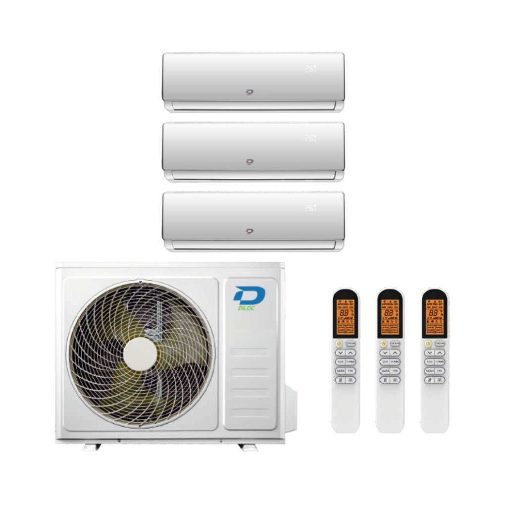 Diloc Climatizzatore Trial Split Sky con FROZEN360 - Gas R-32 Inverter A++/A+ Wi-Fi Optional