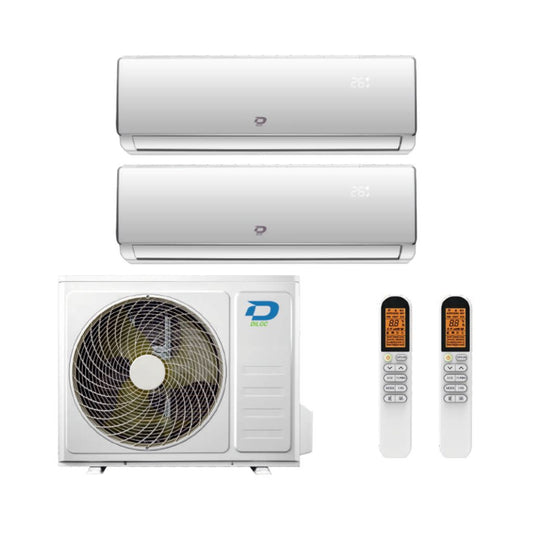 Diloc Climatizzatore Dual Split Sky con FROZEN240 - Gas R-32 Inverter A++/A+ Wi-Fi Optional
