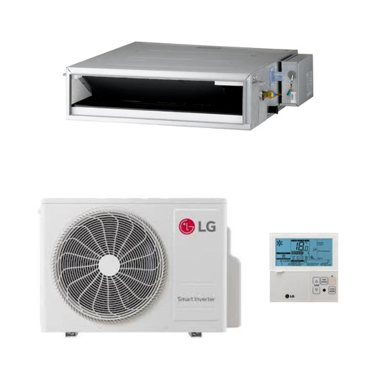 LG Climatizzatore Canalizzabile serie CL - Gas R-32 Inverter A++/A+ Wi-Fi Optional con Comando incluso