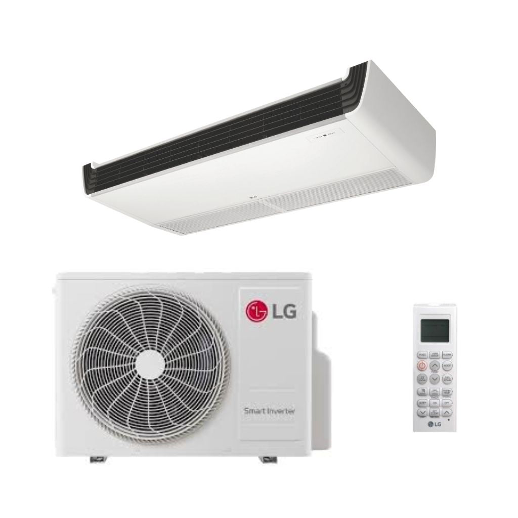 LG Climatizzatore Soffitto serie UV Monofase - Gas R-32 Inverter A++/A+ Wi-Fi Optional Telecomando Incluso