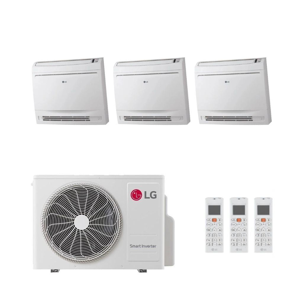 LG Climatizzatore Trial Split a Console con MU3R19 - Gas R-32 Inverter A+++/A++ Wi-Fi