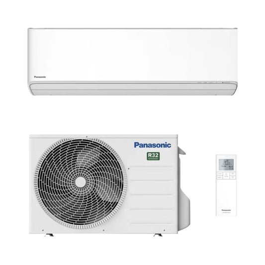 Panasonic Climatizzatore Monosplit Etherea White - Gas R-32 Inverter A+++/A+++ Wi-Fi - Bianco
