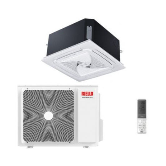 Riello Climatizzatore Cassetta a 4 Vie AMK Plus - Gas R-32 Inverter A++/A+