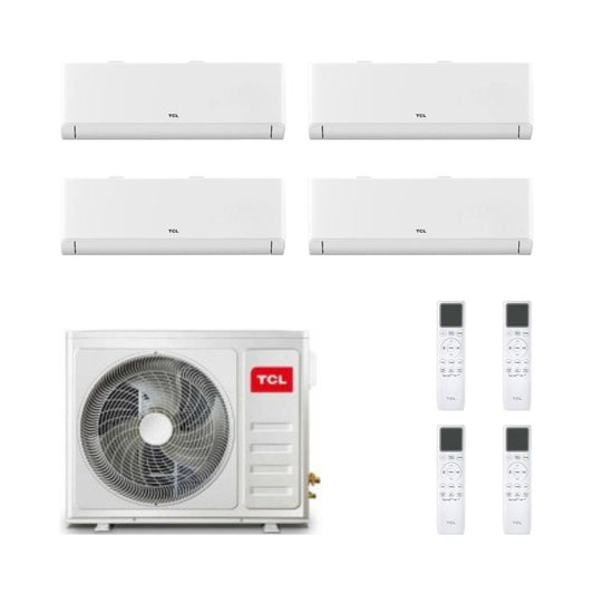 TCL Climatizzatore Quadri Split BreezeIN P5 con MT3240 - Gas R-32 Inverter A++/A+ Wi-Fi