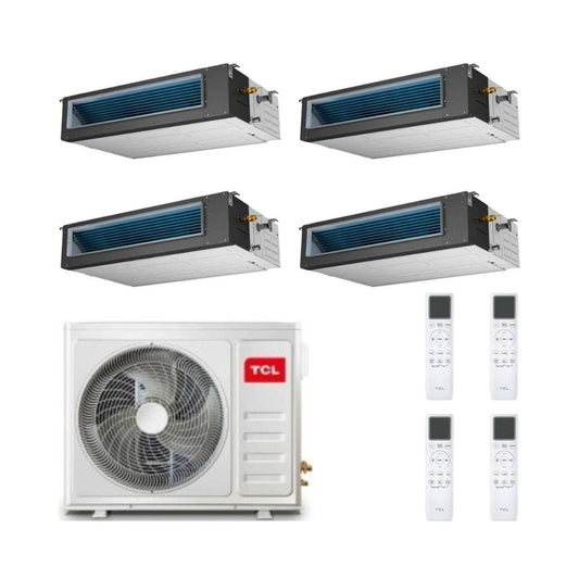 TCL Climatizzatore Quadri Split Canalizzato con MT3240 - Gas R-32 Inverter A++/A+ Wi-Fi